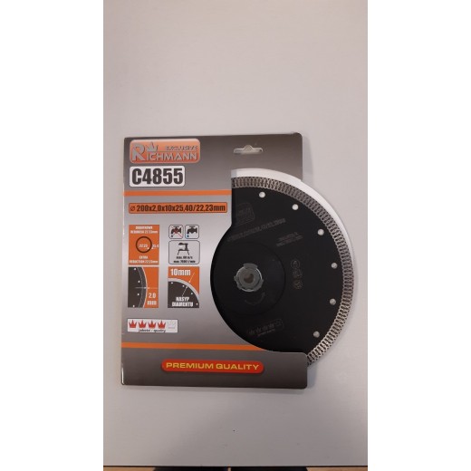 Disc cu diamante   200 x 2.0 mm,C4855 Richmann,